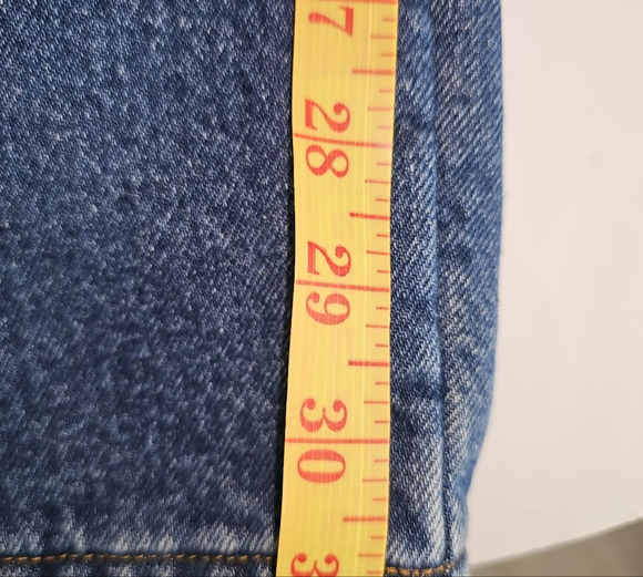 LL Bean Double L Jeans, Ultra High-Rise Comfort Waist Tapered Leg Flannel-Lined - Picture 3 of 10